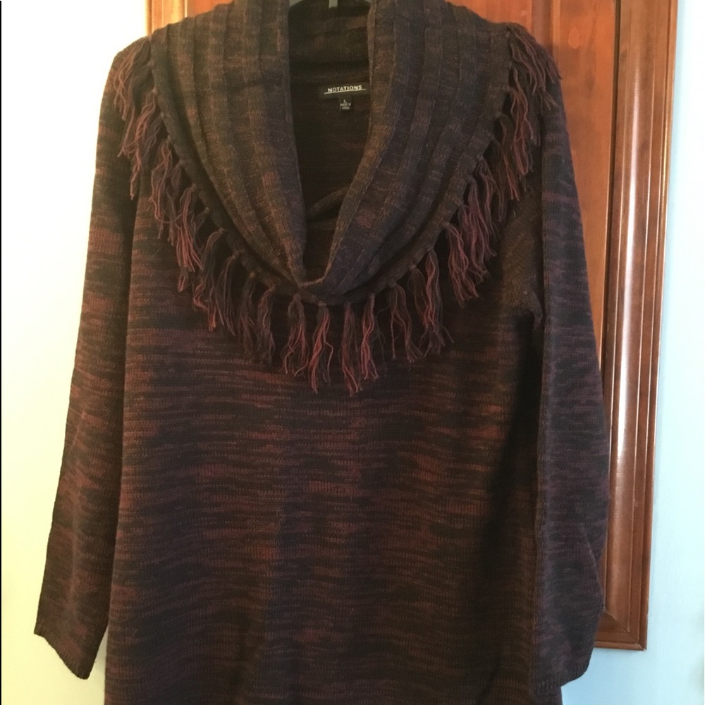 Notations L Tunic Sweater